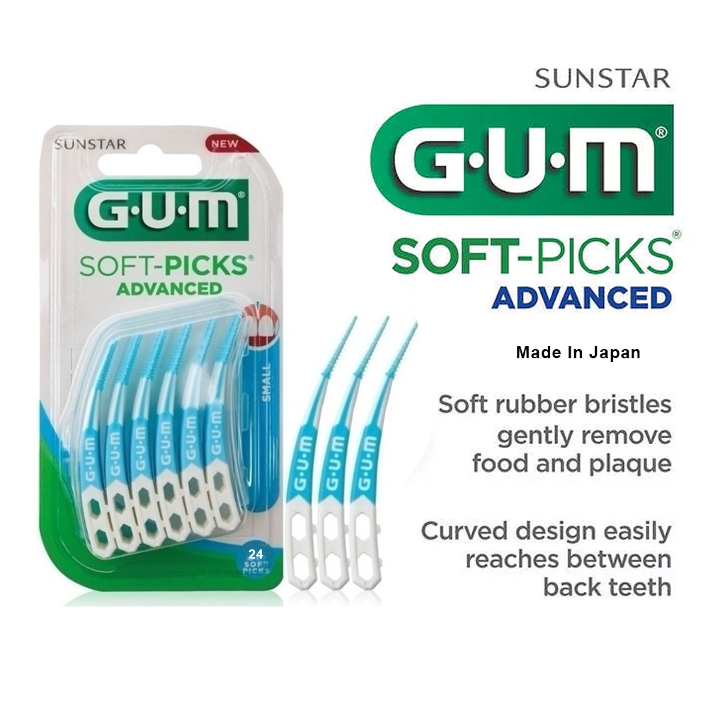 Teeth Whitening Japan - Gum Soft Picks Advanced Small Dental