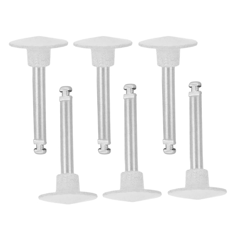 6Pcs Tooth Polishing Head Set  - Teeth Whitening With Braces review and price