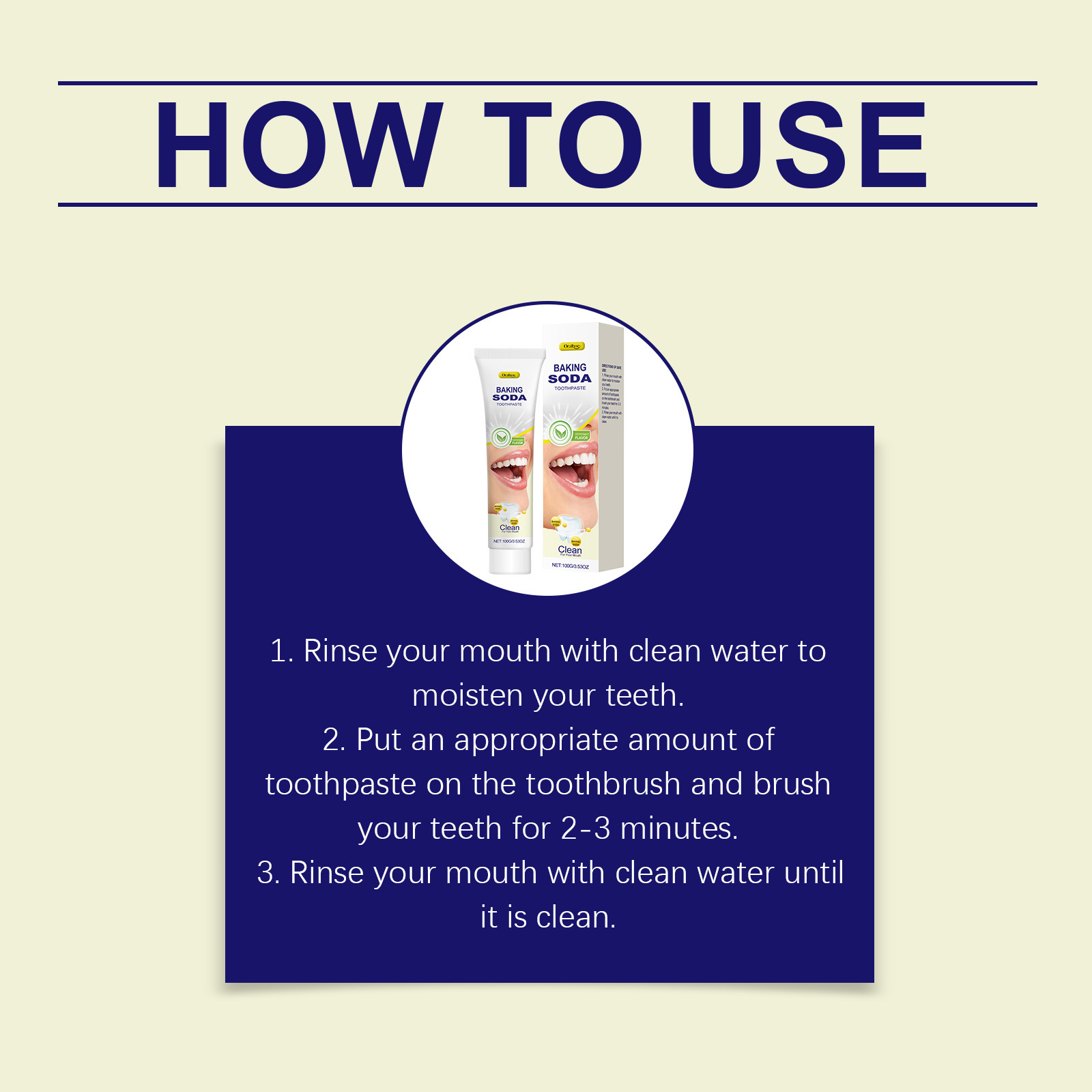 100g Oralhoe Baking Soda White - Teeth Whitening With Baking Soda review and price