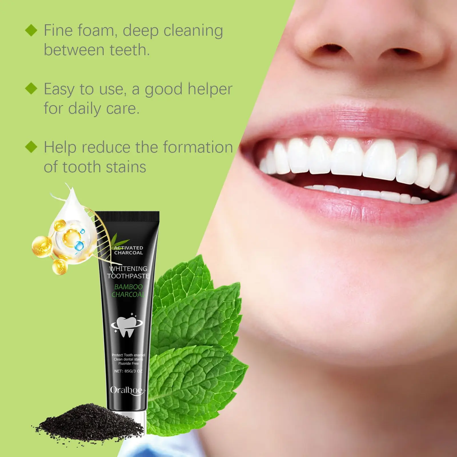 Whitening Toothpaste Adsorb Ba - Teeth Whitening Yellow Teeth review and price