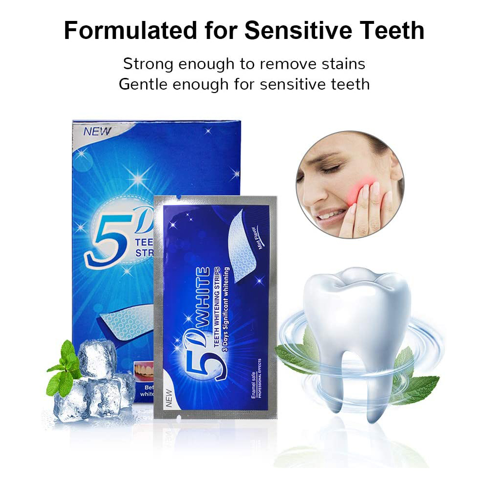 5D White Teeth Whitening Strip - Teeth Whitening Price review and price