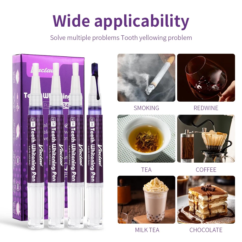 Vaclav V34 Purple Teeth Whiten - Teeth Whitening Price review and price
